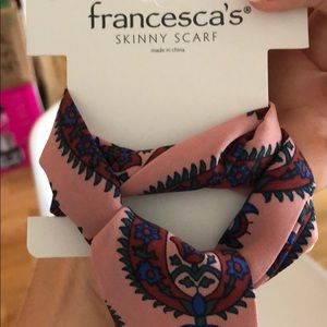 Francesca’s neck scarf or headband scarf